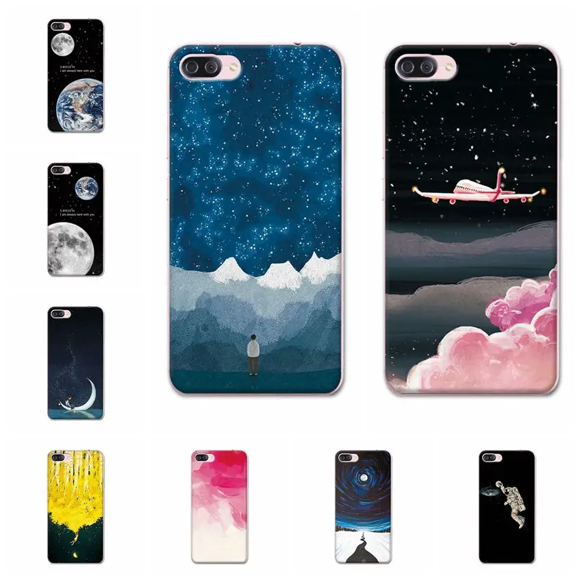 

YOUVEI Couple Phone Case For ASUS ZenFone 4 Max ZC554KL Earth Moon Painted TPU Silicon Case Cover For ASUS ZenFone 4 Max 5.5''