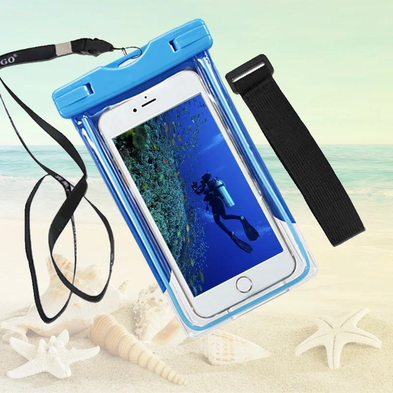 

Underwater Waterproof Cell Phone Pouch Case For Asus zenfone 2 ze551ml max zc550kl 5 Water proof Diving Mobile Dry Pocket Cover