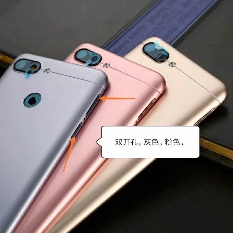 Оригинальный Корпус для Xiaomi Redmi 6 Redmi6 Пластиковая крышка задней крышки батареи