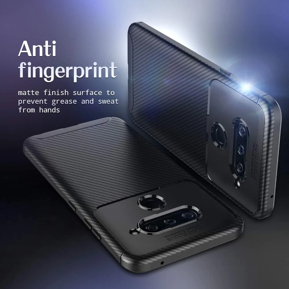 Чехол для LG V50 V40 V60 G8 чехол ThinQ Броня мягкий Силиконовый противоударный из