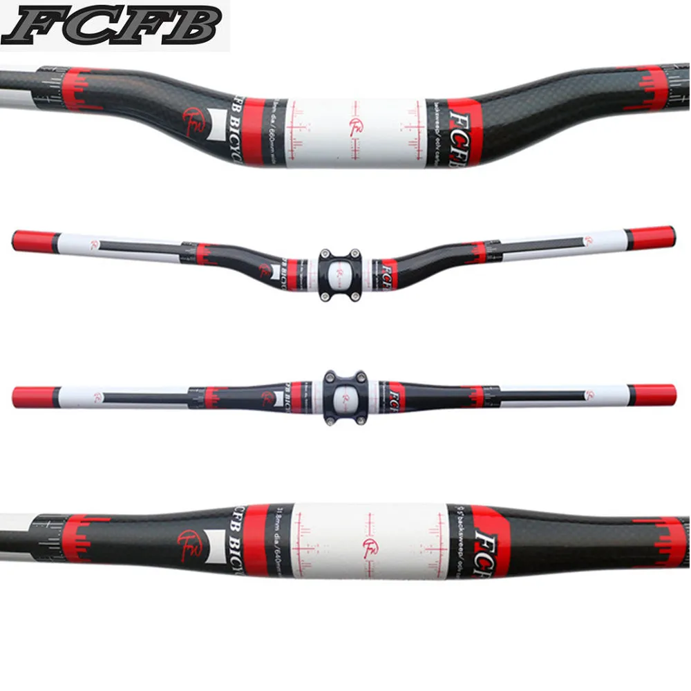 NEW FCFB FW Next Mountain bike 3k full carbon handlebar matte carbon