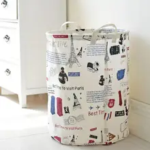 Новая башня корзина для белья Складные Водонепроницаемые корзины для хранения одежды Домашняя одежда сумки в форме бочонка хранение детских игрушек бочки AU716