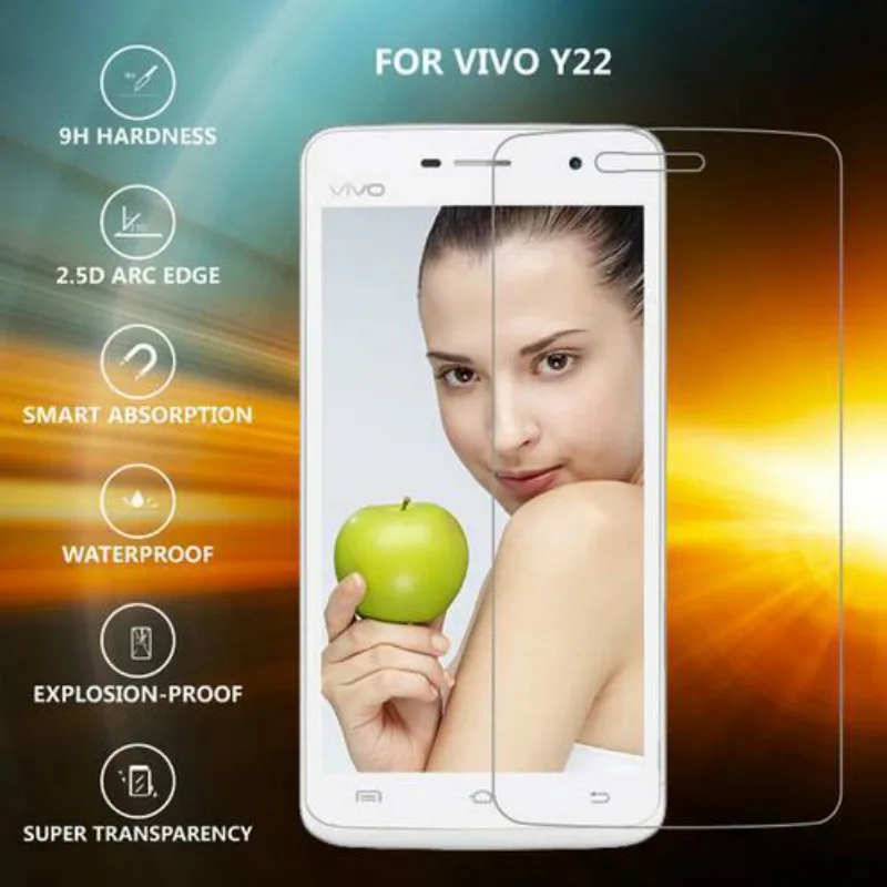 

2 PC Tempered Glass for VIVO Y28/Y29/Y31/Y33/Y35/Y51Y53 Film for vivo V3 N1 mini Phone advanced privacy screen protector Film