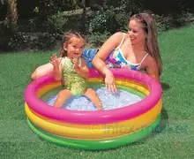 Kids Inflatable Swim Pool Funny Floats Toys Bidet Bath Tub Air Mattress Swim Rings Ring 85cm swimming pool accessories