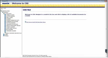 

KOMATSU CSS Repair manual 2014 FULL SET