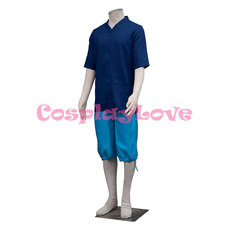 High Quality Spirited Away Haku Cosplay Costume (7)