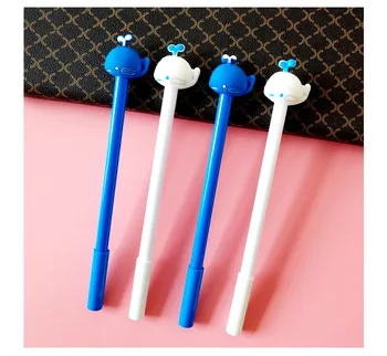 

24pcs Korea Funny Cartoon Animals Gel Ink Writing Pens Office Study Materials Kids Birthday Takeaways Party Favor