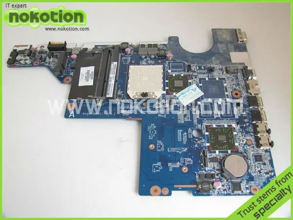 NOKOTION LAPTOP MOTHERBOARD for HP G42 G62 Series HDMI 592809-001 DA0AX2MB6E1 DDR3