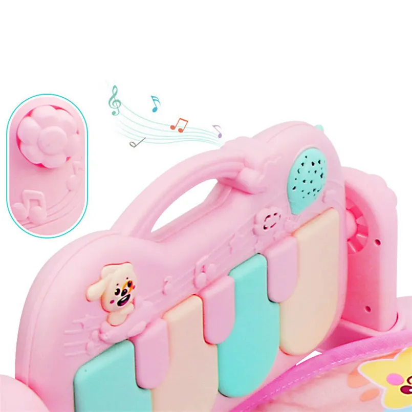  Baby/ Mobile/Infant/ Toys Play Mat Rug Kid Crawling Music Play Game Developing Mat Piano Keyboard C