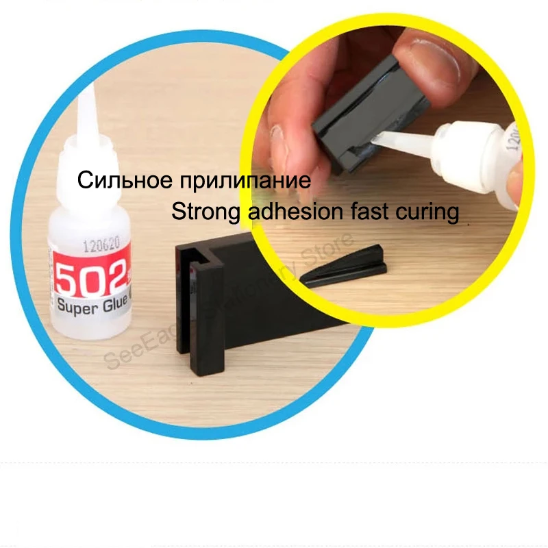 Deli известный бренд офисные и школьные принадлежности Быстросохнущий резиновый