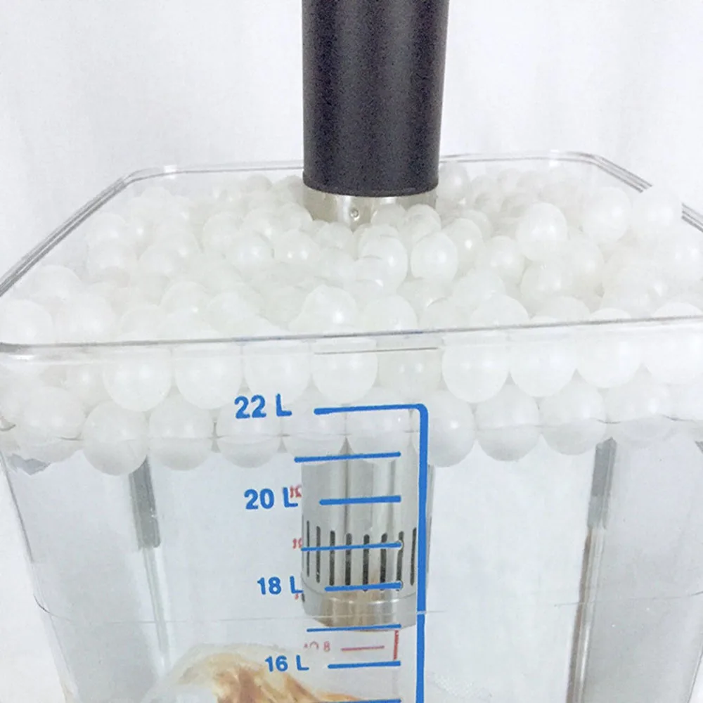 250Pcs/Lot Sous Vide Insulation Reusable Water Balls With Drying Bag Home Kitchen Cooking Tools 20mm