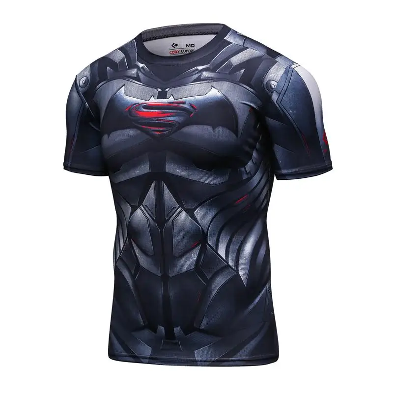 Ropa Cody Lundin Camiseta Ajustada para Hombres Camiseta de compresión 3D  Camisetas para Correr Tops para Hombre Deportes y aire libre checkspeed.in