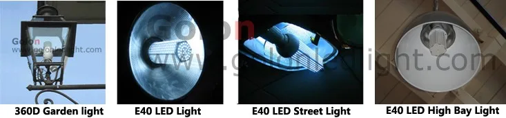 Светодиодный E40 лампы 60 Вт 50 Вт 40 Вт 30 Вт, 20 Вт, 100-277VAC 120Lm/Вт, 5 лет гарантия светодиодный кукурузный светильник E27 E39 E26 DHL FedEx E40 светодиодный