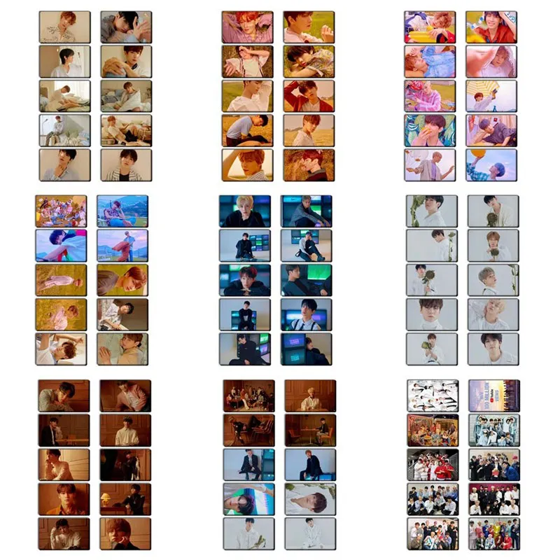 10 шт./компл. альбом Seventeen вы сделали мой рассвет Фотокарта фото карты из ПВХ с украшением в виде кристаллов наклейки карт для автобуса для студенческого билета