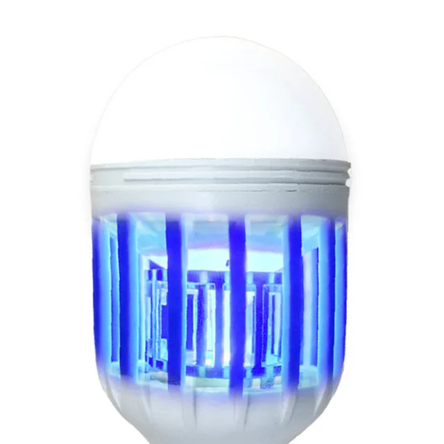 Free Shipping !!! LED Bulb E27 15W Anti-Mosquito Insect Zapper Flying Moths Killer Light lamp BZ