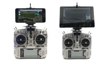 

WFLY 7 8 9 Walkera DEOV7 D10 Frsky remote control 5.5~8.5cm mobile phone bracket clamp 11.5~14.5cm flat holder tablet clip displ