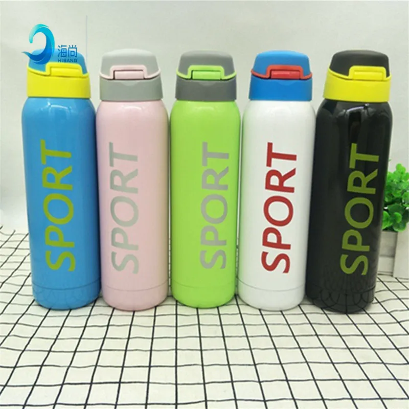 

Double Wall 500ML Straw Stainless Steel Vacuum Coffee Travel Mug Portable Outdoor My Water Bottle Insulated Cup Thermos Bottle