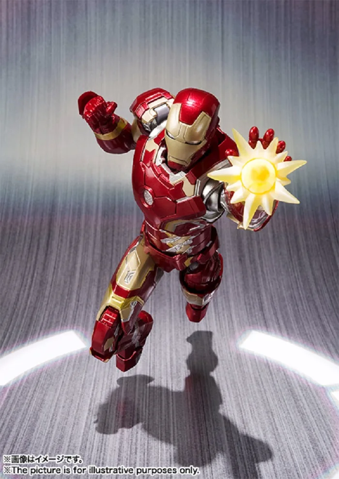 Marvel Железный человек MK43 15 см супергерой Мстители BJD фигурка модель