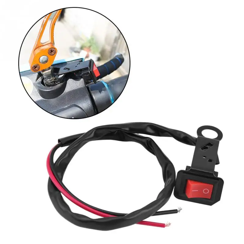 Motorcycle ON/OFF Button Connector push button switch Motorcycle LED