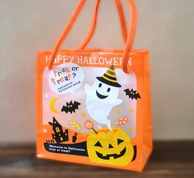 Happy Halloween gift bags dimensional bags drawstring bag plastic bag