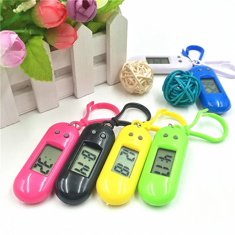 

Student Keychain Kids Watches Promotion Gift Backpack Key Children Electronic watch Examination Small Hanging Clcok Child Watch