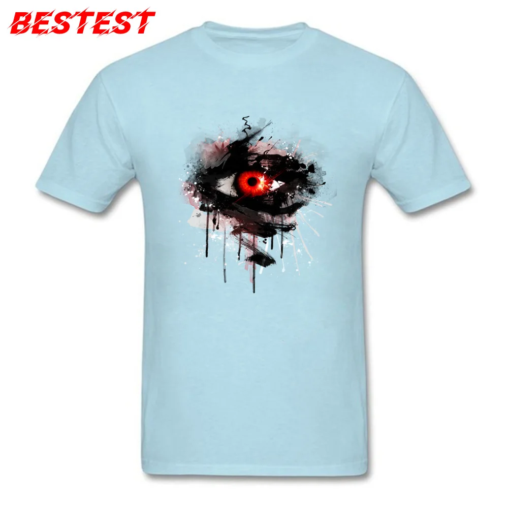 Behind Red Eyes 100% Cotton Fabric Men`s Short Sleeve Tops T Shirt Casual Summer Fall T-Shirt On Sale Round Collar Tops Shirts Behind Red Eyes light