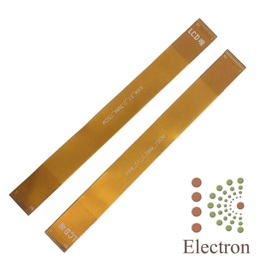 2Pcs FFC FPC 0.5mm Pitch Flexible Flat Cable Lengthen Extension Board Pcb Connector 4 6 8 10 12 14 20 30 40 50 Pin I.1017697932