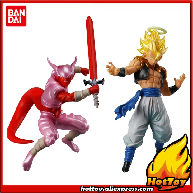 

100% Original BANDAI Battle VS Gashapon Toy Figure Part 4 - Super Saiyan Gogeta + Janenba from "Dragon Ball SUPER"