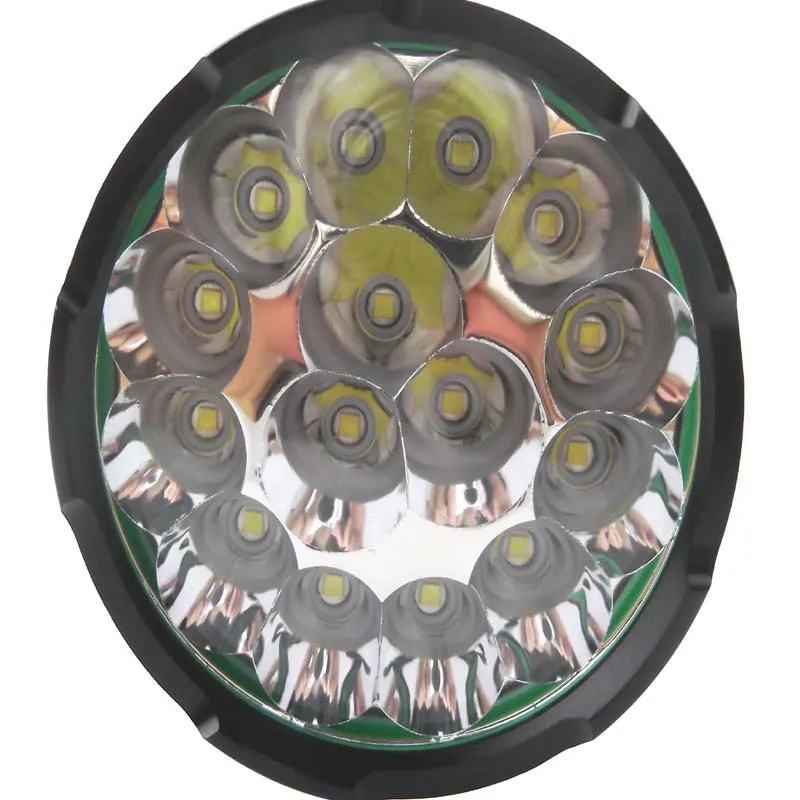 U F 15xCREE XML T6 18000 люмен 5 режимный светодиодный фонарик высокой мощности (4x1865