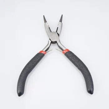 

1pcs Stainless Steel Long Needle Nose Round Cutting Wire Pliers Jewelry Pliers For DIY Jewelry Making Handmade Tool Accessories