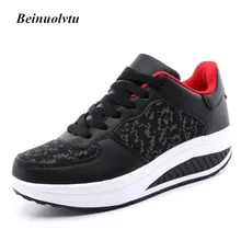 Quality Female Running shoes women sneakers shoes Height Increasing Platform Sneakers Boots Sport shoes