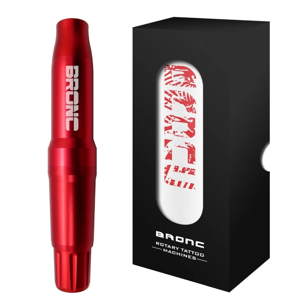 Новинка! Машинка для татуировки и макияжа Bronc Pen вращающаяся машинка швейцарским