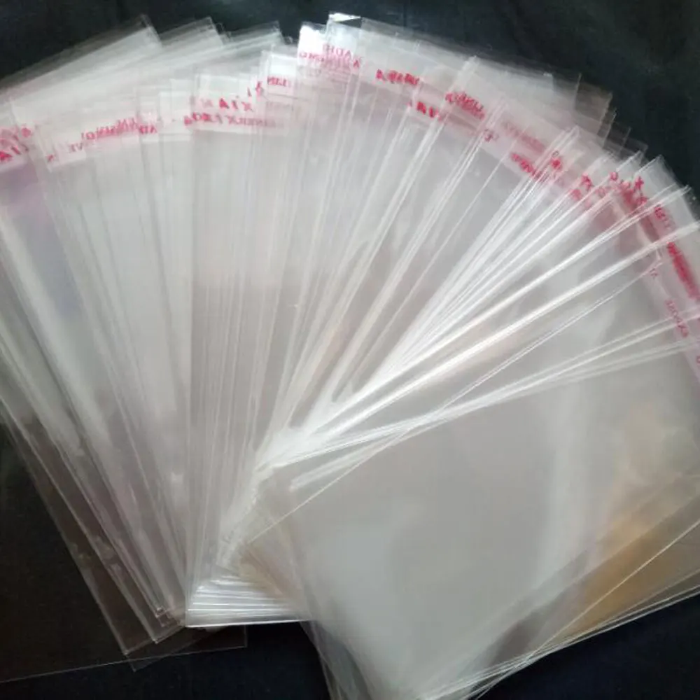 3000 шт/прозрачные самоклеящиеся пластиковые пакеты OPP поли самозапечатывающийся пластиковые прозрачные целофановые пакеты для упаковки подарков