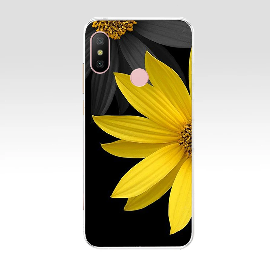 16 K силиконовый чехол для Xiaomi mi A2 LITE, чехол с полной защитой, мягкая задняя крышка из ТПУ, чехол для телефона s для Xio mi A2 LITE, бампер - Цвет: 16