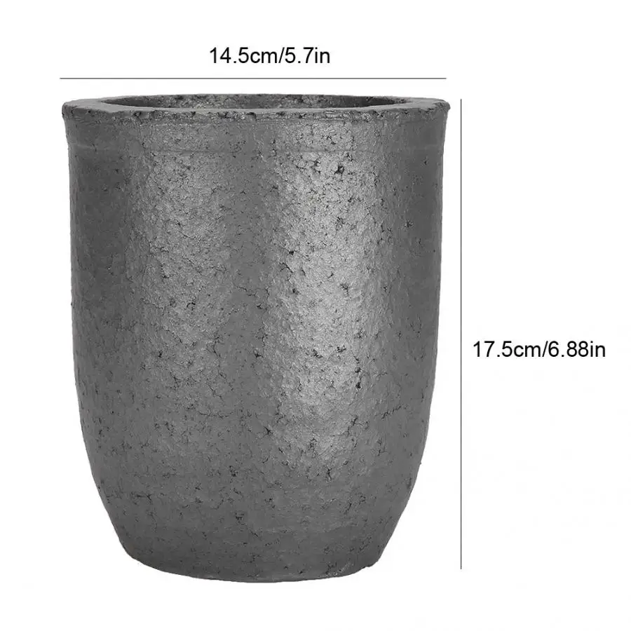 8 кг форма чашки карбида кремния графитовая печь литейный тигель фонарь плавления инструменты высокой чистоты ювелирных изделий инструмент для ювелирных изделий