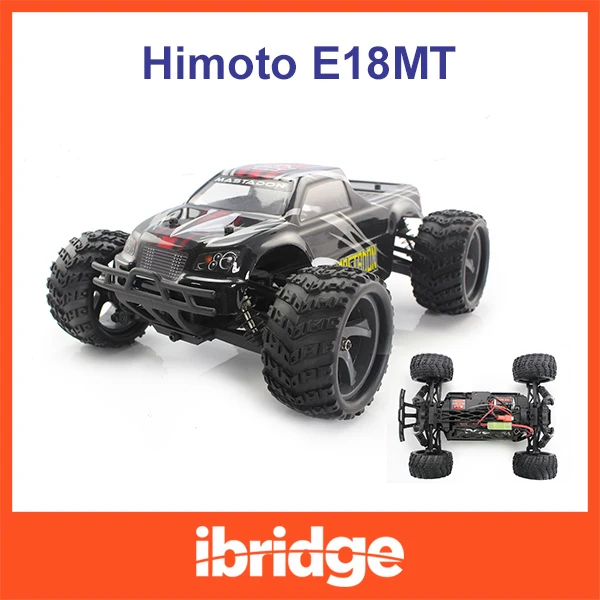 HIMOTO E18MT Electric RC Cars 4WD RTR Off Road Monster Truck 1:18 Scale Ready to Run 2.4G Radio Free shipping | Игрушки и хобби