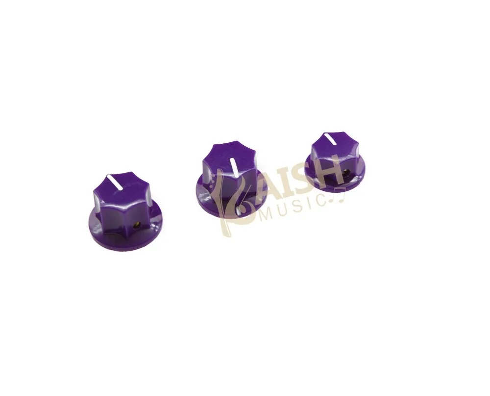 

Set of 3 USA Spec JB Knobs 1/4" JB Large and Small Knob Set Purple