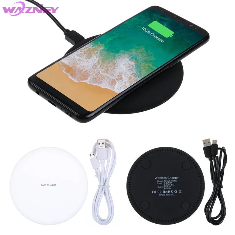 Ultrathin QI Fast Wireless Charger Charging Mat Pad N5 For samsung