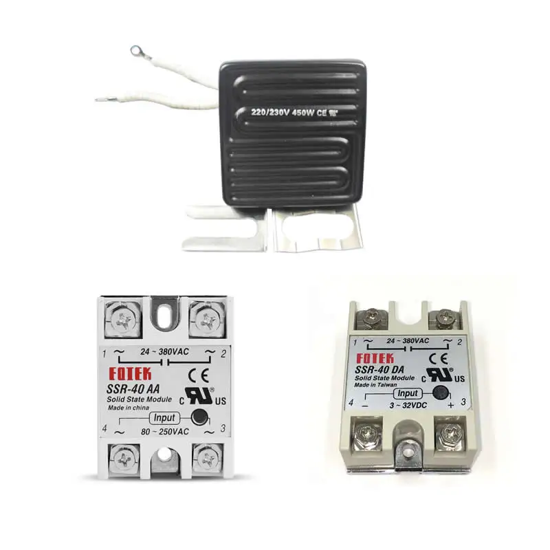 SSR 40DA/SSR 40AA Relay with 450W Infrared Upper Heating Plate-in Power ...