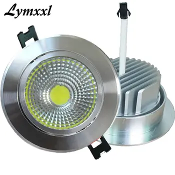 

Dimmable Led Cob Downlights Led Spot Lights Lamp 10w 12w 120angle AC90-260V or 12v Led Recessed Cabinet Lights Lamp UL CE