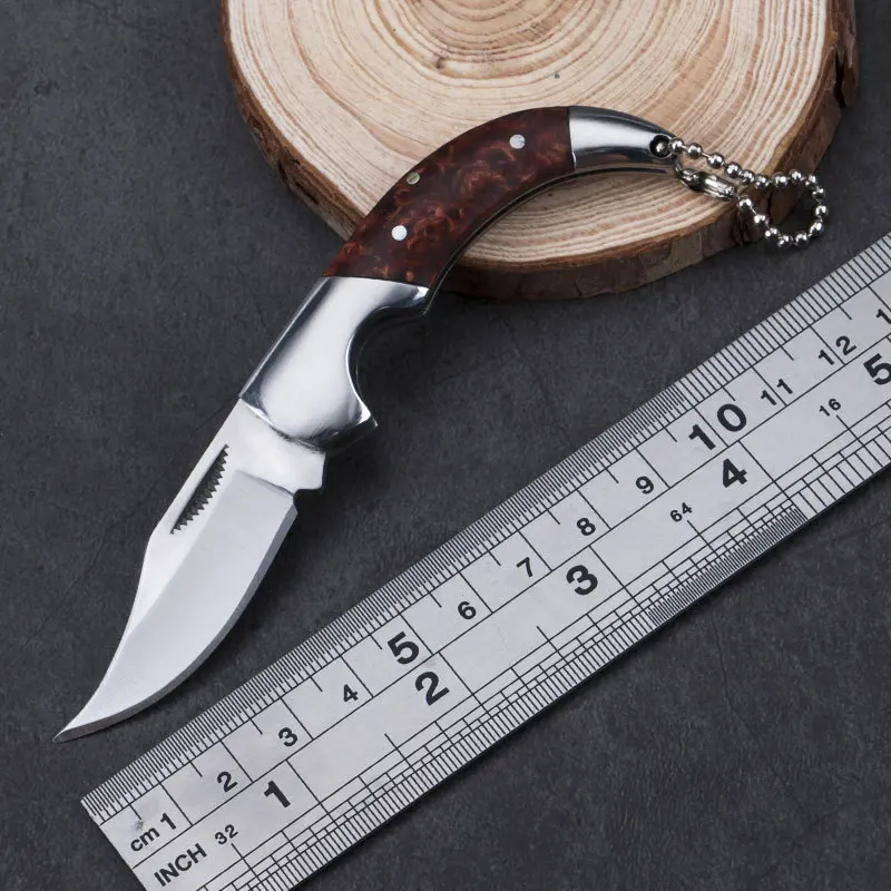 

Tactical 55HRC Hardness 3CR13 Blade Stainless +Resin Handle Folding Knife Pocket Survival Rescue DCE Tool