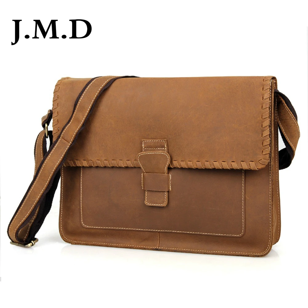 SEARCH AND BUY THIS PRODUCT J.M.D Crazy Horse Leather Envelope Sling Bag Women Vintage