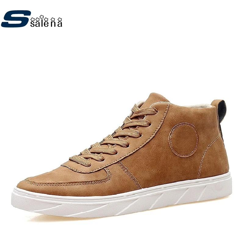 Prix pour Hommes Planche À Roulettes Chaussures Doux Chaussures Classique Hommes Sneakers Plate-Forme Marque Mâle High Top Chaussures AA10317 Prix pour Hommes Planche À Roulettes Chaussures Doux Chaussures Classique Hommes Sneakers Plate-Forme Marque Mâle High Top Chaussures AA10317