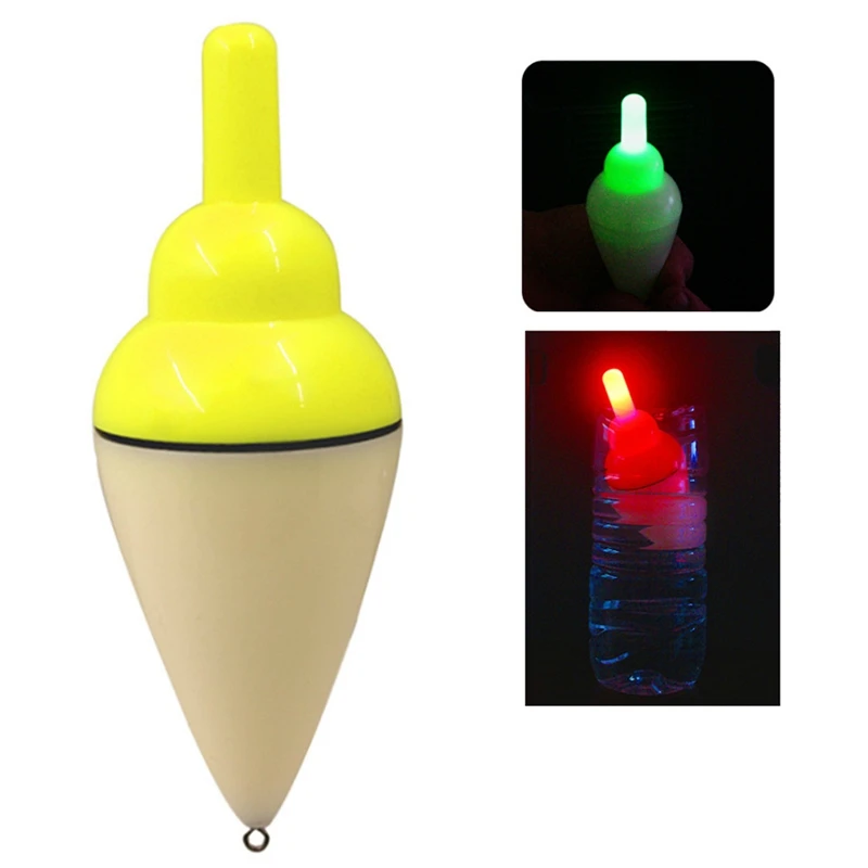 

Led Electronic Fishing Float Seawater Sea Rock Plastic Fishing Float Squid Electronic Induction Drift Buoy Fishing Tackle Acce