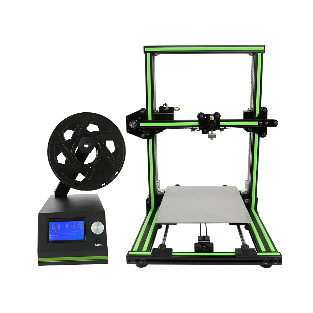 

Anet E10 3D Printer Kits DIY High Printing precision Aluminum Alloy Frame 12864 Large LCD Screen with PLA filament 8GB TF Card