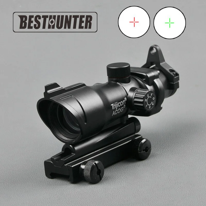 Trijicon ACOG 1X32 Hunting Red Dot Sight Optical Rifle Scopes Hunting
