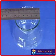 4 шт./лот) 1000 мл Стекло Эрленмейера 1000 мл Стекло конические колбу лабораторного использования 1000 Стекло треугольник Настой Боро Стекло, GG17