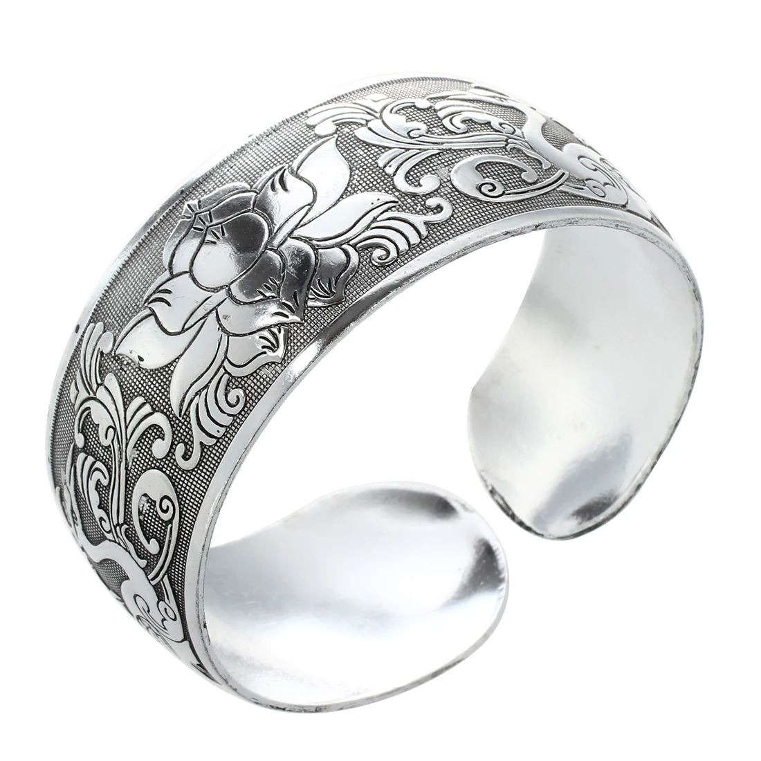 Браслет Тибет Тибетский Серебряный цветок регулируемый|bracelet tibet|bracelet flowerbracelet