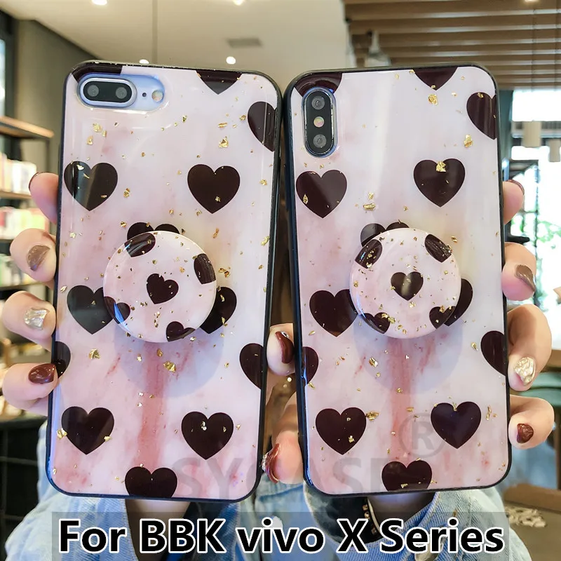 SYCASE новый роскошный Смола ретро любовь Shell для BBK vivo X9 x9 X9s плюс X20 X21 UD X21i X21s случае