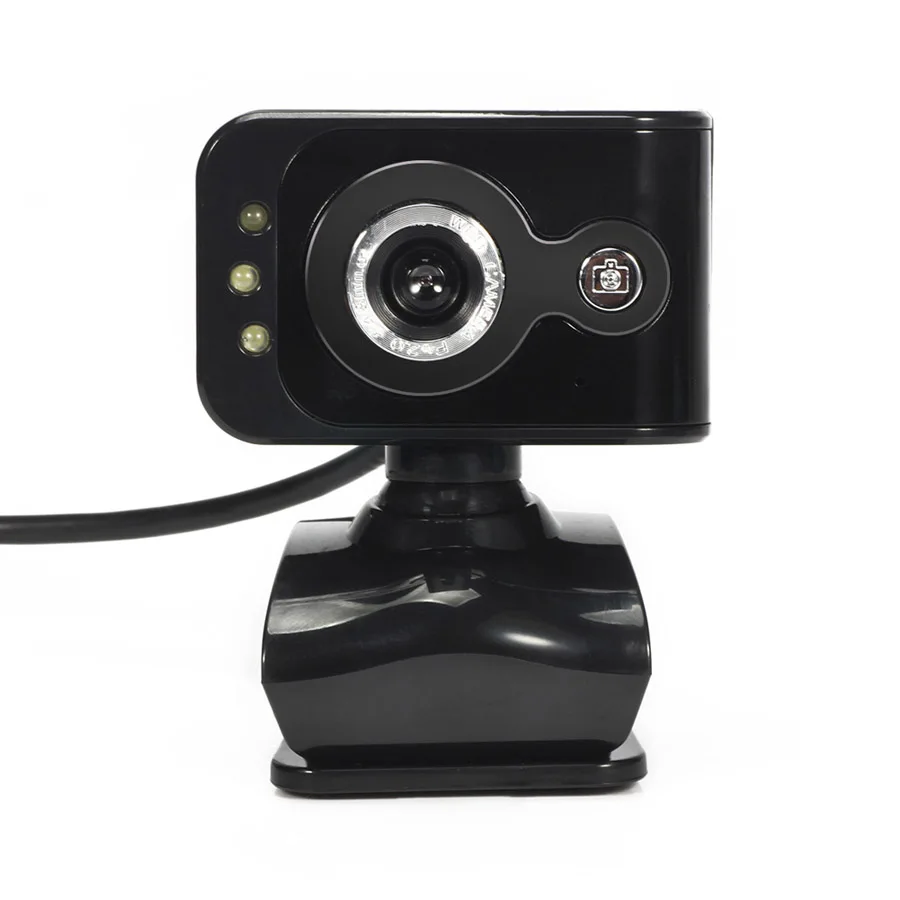 360 Degree 20MP USB 2.0 High Definition cam Camera 3 LED Cam